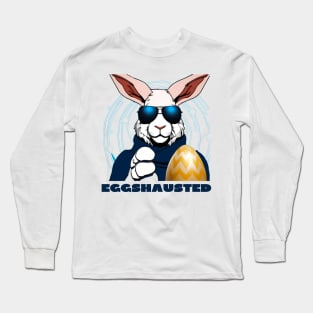 Eggshausted (2) Long Sleeve T-Shirt